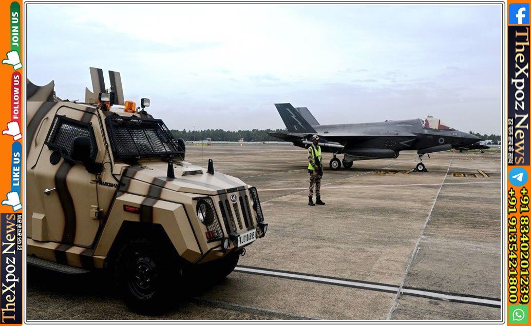 Britain-Fighter-Jet-F35-in-Kerala