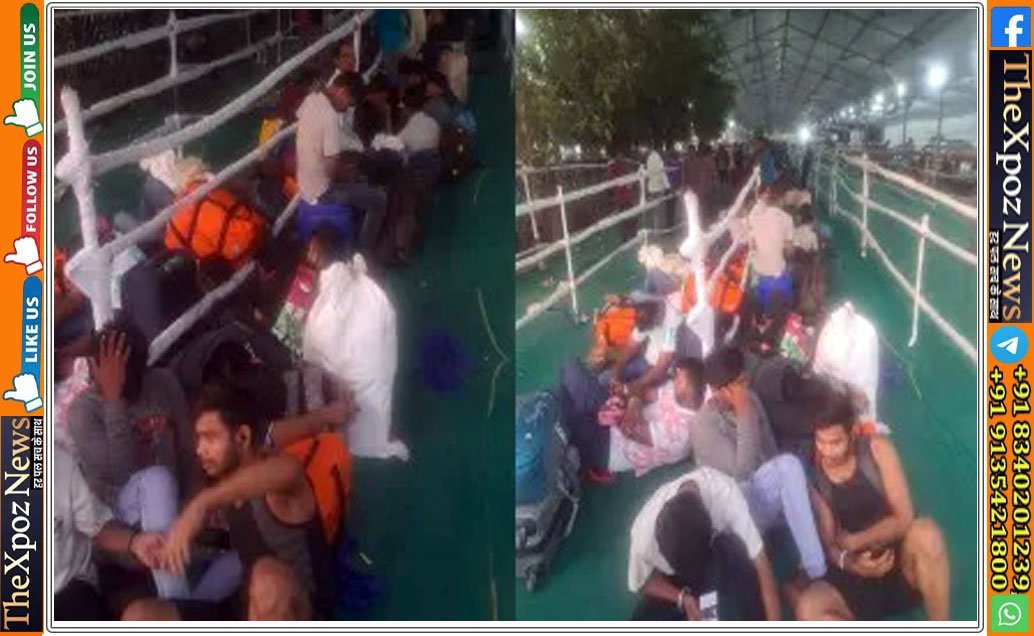 मुंबई रेलवे स्टेशन पर बिहार जाने वाले यात्रियों की भारी भीड़